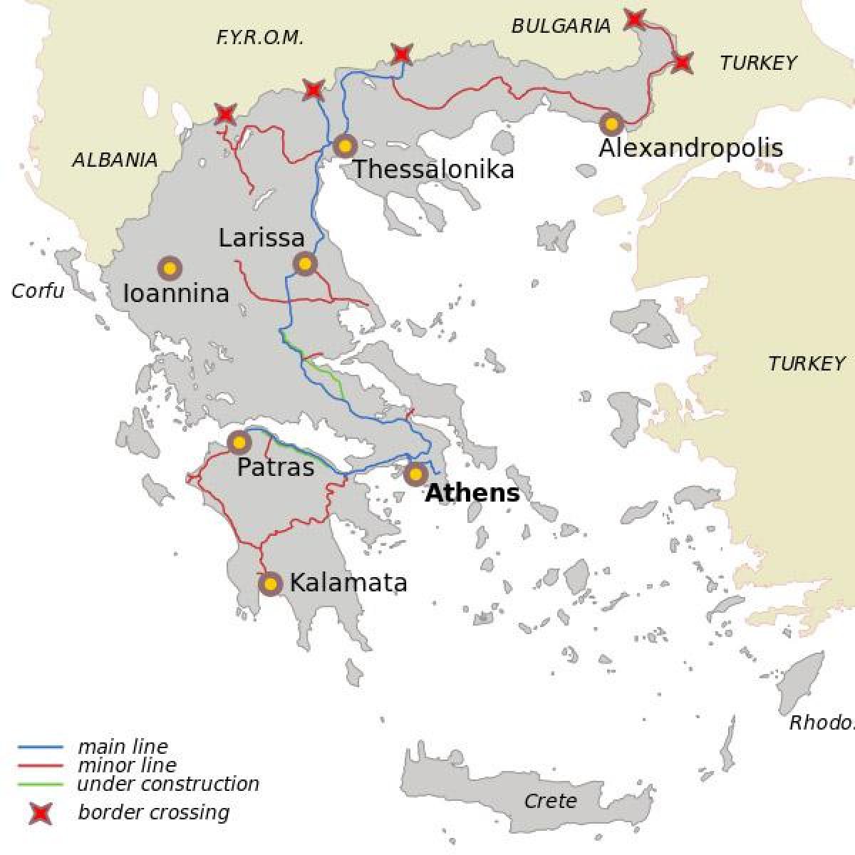 Hellas trasporti mappa