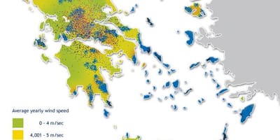 Mappa di mappa del vento