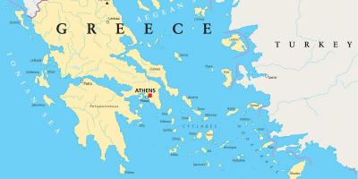 Grecia sulla mappa